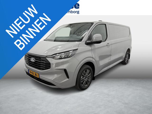 Ford TRANSIT CUSTOM 320 2.0 TDCI L2H1 Limited met o.a. Handmatige regeneratie roetfilter, 17 inch lichtmetalen velgen, Stoel- en stuurverwarming, Adaptieve cruisecontrol, dodehoekdetectie (BLIS) en een Achteruitrijcamera