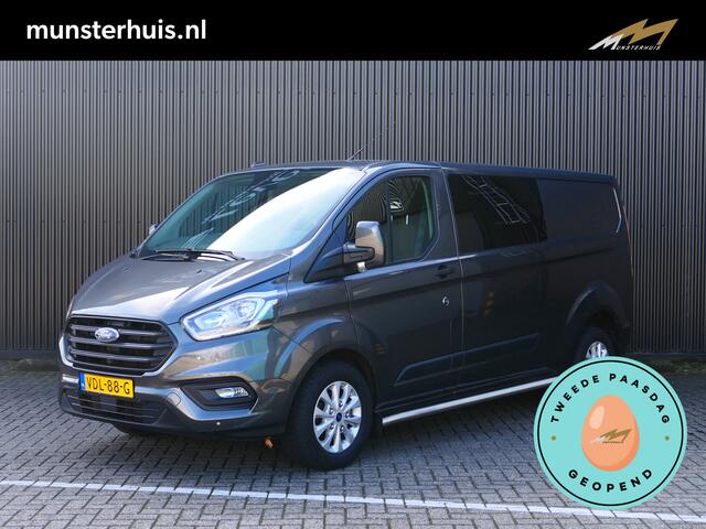 Ford TRANSIT CUSTOM 300 2.0 TDCI L2H1 Trend DC *ACHTERKLEP!* *Trekhaak & betimmering* - Stoel en voorruitverwarming, camera, sensor v+a