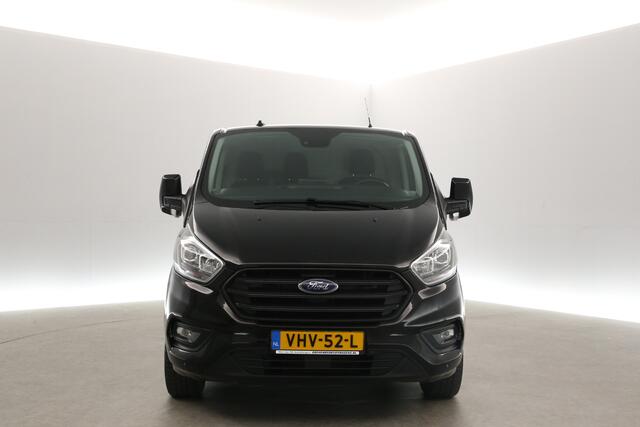 Ford TRANSIT CUSTOM 300 2.0 TDCI L1H1 Airco Cruise Carplay Navi PDC 3 Persoons 16''LMV Elektrpakket Trekhaak