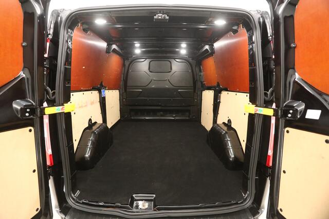Ford TRANSIT CUSTOM 300 2.0 TDCI L1H1 Airco Cruise Carplay Navi PDC 3 Persoons 16''LMV Elektrpakket Trekhaak