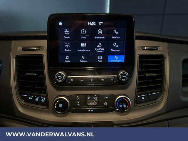Ford TRANSIT CUSTOM 2.0 TDCI 130pk L1H1 Euro6 Airco | 2500kg Trekhaak | Camera | Apple carplay | Android auto cruisecontrol, parkeersensoren, dakdragers, verwarmde voorruit, bijrijdersbank