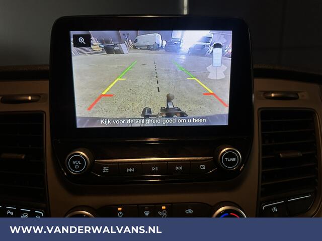 Ford TRANSIT CUSTOM 2.0 TDCI 130pk L1H1 Euro6 Airco | 2500kg Trekhaak | Camera | Apple carplay | Android auto cruisecontrol, parkeersensoren, dakdragers, verwarmde voorruit, bijrijdersbank