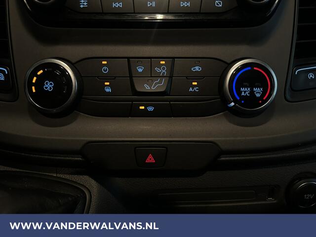 Ford TRANSIT CUSTOM 2.0 TDCI 130pk L1H1 Euro6 Airco | 2500kg Trekhaak | Camera | Apple carplay | Android auto cruisecontrol, parkeersensoren, dakdragers, verwarmde voorruit, bijrijdersbank
