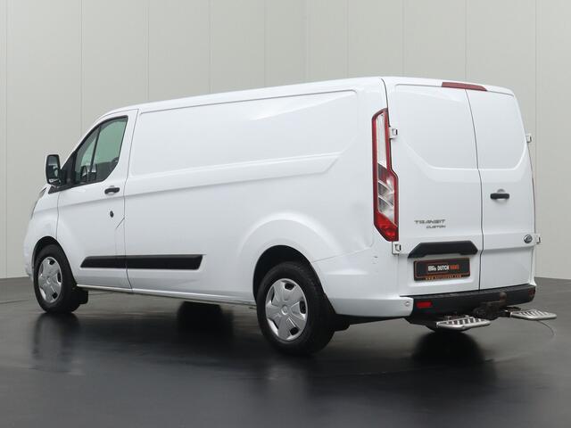 Ford TRANSIT CUSTOM 2.0TDCI 130PK Lang Kastinrichting | Trekhaak 2800Kg | NAvigatie | Airco | 3-Persoons
