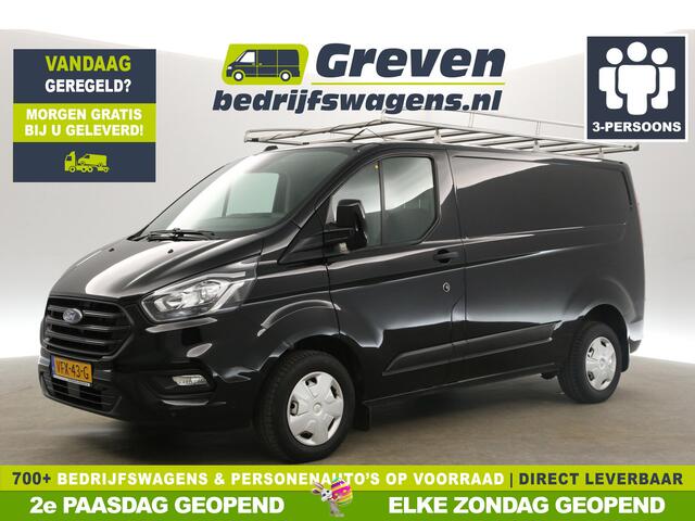 Ford TRANSIT CUSTOM 280 2.0 TDCI L1H1 Airco Cruise LED PDC 3 Persoons Imperiaal Elektrpakket Trekhaak