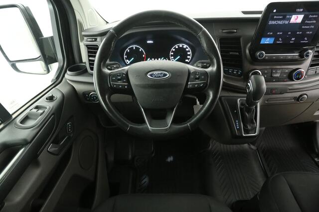 Ford TRANSIT CUSTOM 2.0 TDCI L1H1 170PK Automaat Airco LED Cruise Camera Carplay 3 Persoons PDC Elektrpakket Trekhaak