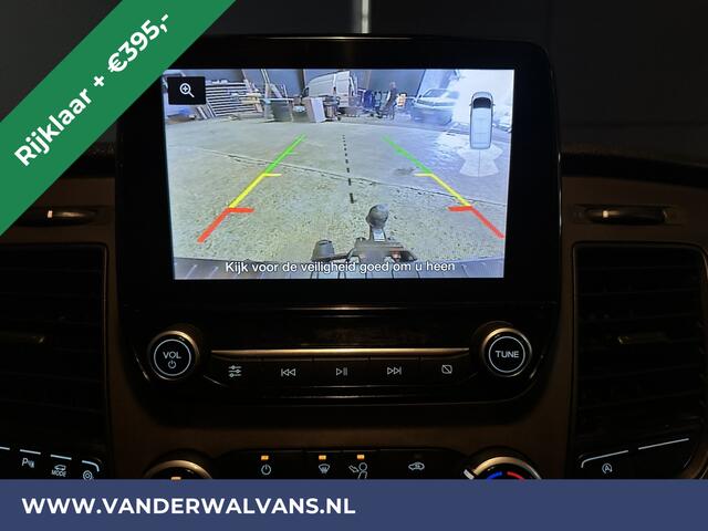 Ford TRANSIT CUSTOM 2.0 TDCI 130pk Automaat L2H1 inrichting Euro6 Airco | Camera | Stoelverwarming | Apple carplay Android auto, Cruisecontrol, Parkeersensoren, Trekhaak, Verwarmde voorruit