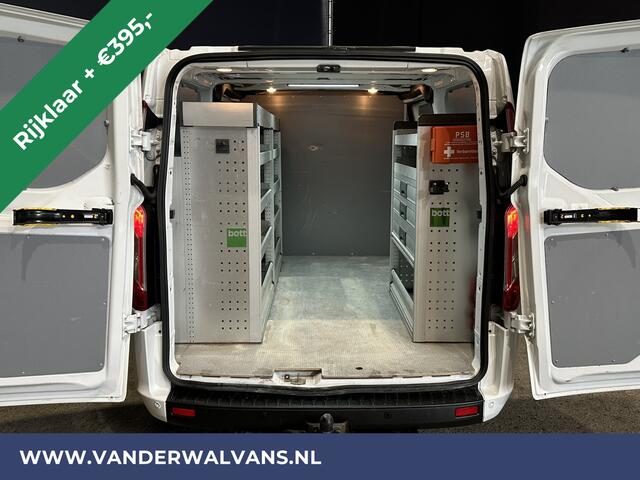 Ford TRANSIT CUSTOM 2.0 TDCI 130pk Automaat L2H1 inrichting Euro6 Airco | Camera | Stoelverwarming | Apple carplay Android auto, Cruisecontrol, Parkeersensoren, Trekhaak, Verwarmde voorruit