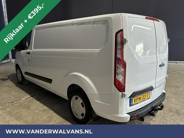 Ford TRANSIT CUSTOM 2.0 TDCI 130pk Automaat L2H1 inrichting Euro6 Airco | Camera | Stoelverwarming | Apple carplay Android auto, Cruisecontrol, Parkeersensoren, Trekhaak, Verwarmde voorruit