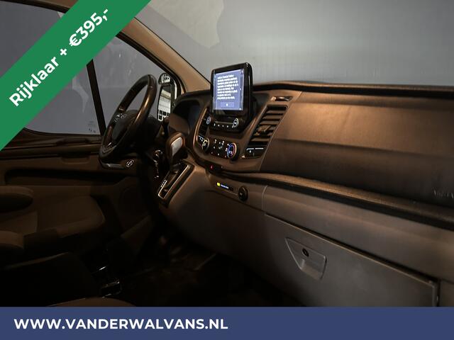 Ford TRANSIT CUSTOM 2.0 TDCI 130pk Automaat L2H1 inrichting Euro6 Airco | Camera | Stoelverwarming | Apple carplay Android auto, Cruisecontrol, Parkeersensoren, Trekhaak, Verwarmde voorruit
