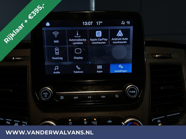 Ford TRANSIT CUSTOM 2.0 TDCI 130pk Automaat L2H1 inrichting Euro6 Airco | Camera | Stoelverwarming | Apple carplay Android auto, Cruisecontrol, Parkeersensoren, Trekhaak, Verwarmde voorruit