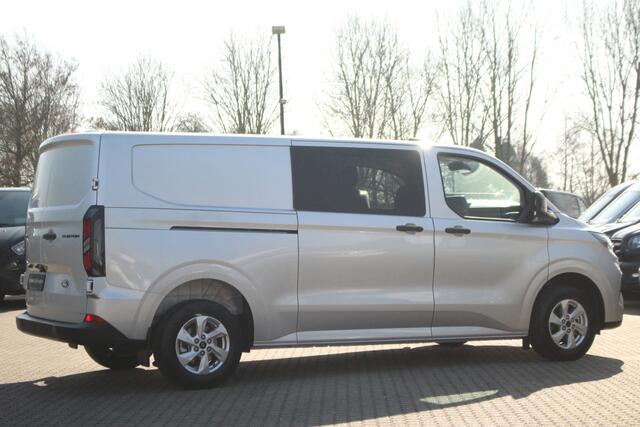 Ford TRANSIT CUSTOM 320 2.0TDCI 150pk L2H1 Trend DC | L+R Zijdeur | Keyless | Carplay/Android | Lease 717,- p/m