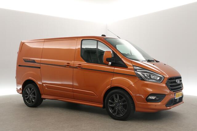 Ford TRANSIT CUSTOM 290 2.0 TDCI L1H1 Sport 185PK Automaat Airco Camera Cruise Carplay PDC LED 3 Persoons 18"LMV Trekhaak
