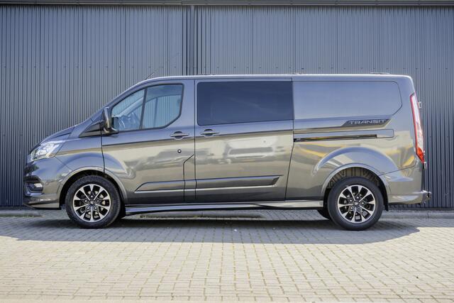 Ford TRANSIT CUSTOM 2.0 TDCI L2H1 Sport | 170 PK | 5-Zits | Schuifdeur L+ R | Android Auto | Camera | Navigatie | PDC | Cruise | Airco | LED | Euro 6