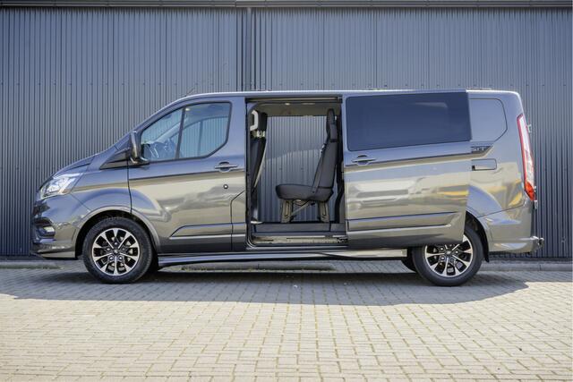 Ford TRANSIT CUSTOM 2.0 TDCI L2H1 Sport | 170 PK | 5-Zits | Schuifdeur L+ R | Android Auto | Camera | Navigatie | PDC | Cruise | Airco | LED | Euro 6