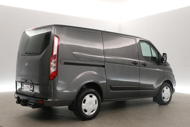 Ford TRANSIT CUSTOM 2.0 TDCi L1H1 Marge Automaat Airco Cruise Camera Carplay Navi PDC LED 3 Persoons Trekhaak