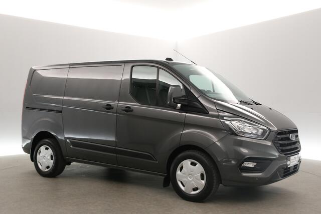 Ford TRANSIT CUSTOM 2.0 TDCi L1H1 Marge Automaat Airco Cruise Camera Carplay Navi PDC LED 3 Persoons Trekhaak