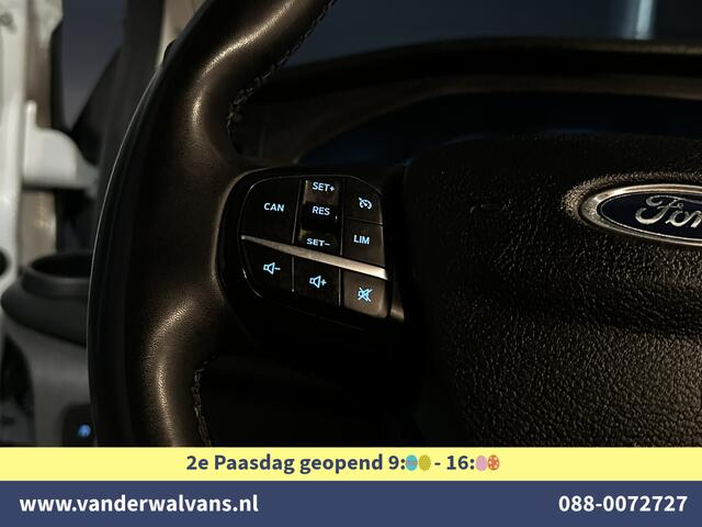 Ford TRANSIT CUSTOM 2.0 TDCI 131pk L2H1 Euro6 Airco | LED | Cruisecontrol | Verwarmde voorruit | 2800kg trekvermogen Parkeersensoren, Bijrijdersbank,