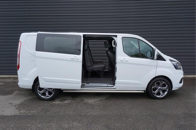 Ford TRANSIT CUSTOM 300 | L2H1 Limited DC | 170 PK AUT | 2x Schuifdeur | Trekhaak
