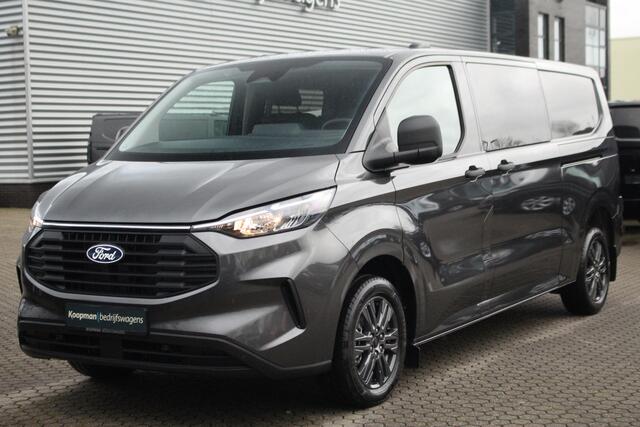 Ford TRANSIT CUSTOM 320 2.0TDCI 150pk L2H1 Trend DC | L+R Zijdeur | Keyless | Carplay/Android | Lease 717,- p/m