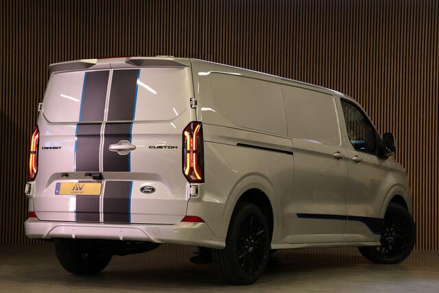 Ford TRANSIT CUSTOM 320 2.0 TDCI L2H1 Sport | ACC | Navigatie | CarPlay | Camera | Dubbel Schuifdeur | Stoelverwarming | Dodehoek detector | Lane Assist | 3-Zitter | Ex BPM