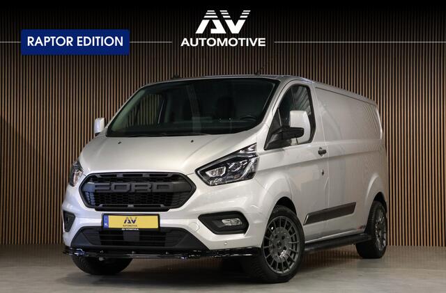 Ford TRANSIT CUSTOM 320 2.0 TDCI L2H1 Raptor Edition | Bi-Xenon | CarPlay | Navigatie | Camera | Stoelverwarming | Dodehoek detector | Lane Assist | DAB | Werkplaatsinrichting | 3-Zitter | Dealer onderhouden | Nieuwe APK