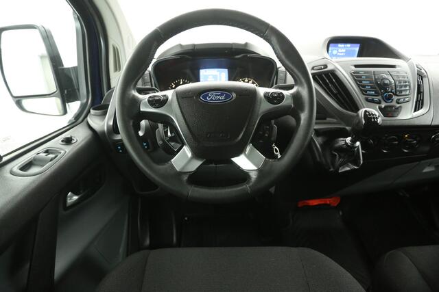 Ford TRANSIT CUSTOM 290 2.2 TDCI L2H1 Marge Airco Cruise Camera Navi PDC 3 Persoons Trekhaak