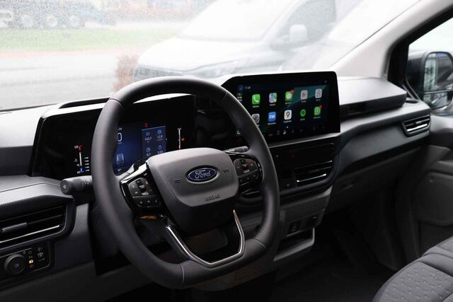 Ford TRANSIT CUSTOM 320 2.0 TDCI 170PK L2H1 LIMITED DC AUT | BPM VRIJ | L+R Schuifdeur | ACC | Blind Spot | Navigatie | Camera | CarPlay | Lane Assist | Stoelverwarming | Raptor Edition | Trekhaak | 6-Zitter | Dubbel Cabine | Verlengde fabrieksgarantie tot 09-2029
