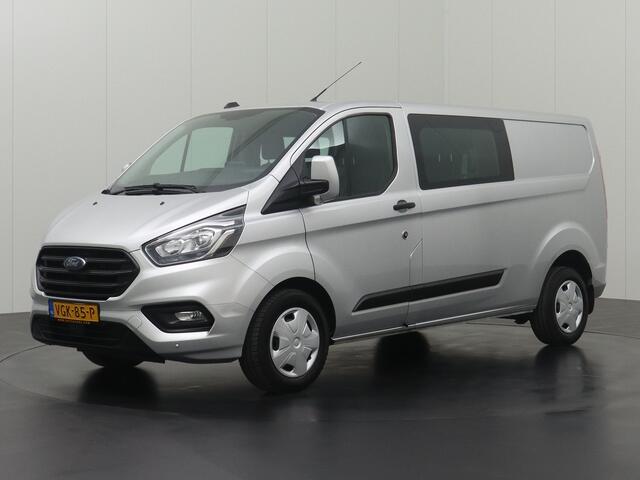 Ford TRANSIT CUSTOM 2.0TDCI 130PK Lang Automaat Dubbele Cabine | Leder | Navigatie | Camera | Trekhaak