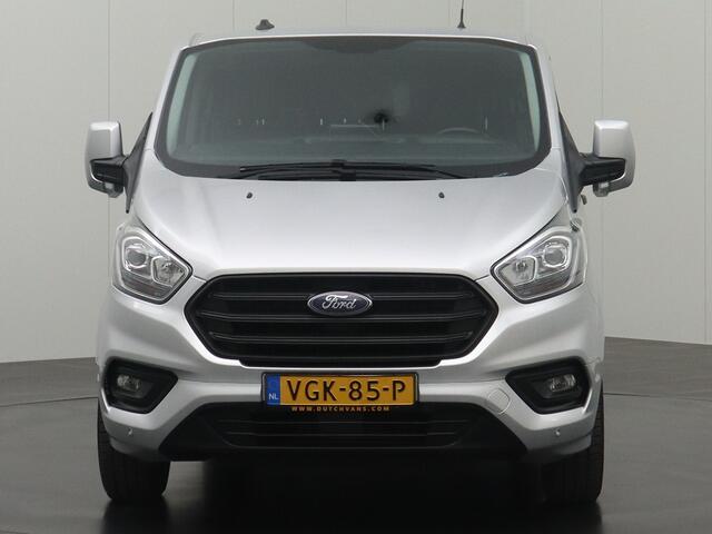 Ford TRANSIT CUSTOM 2.0TDCI 130PK Lang Automaat Dubbele Cabine | Leder | Navigatie | Camera | Trekhaak