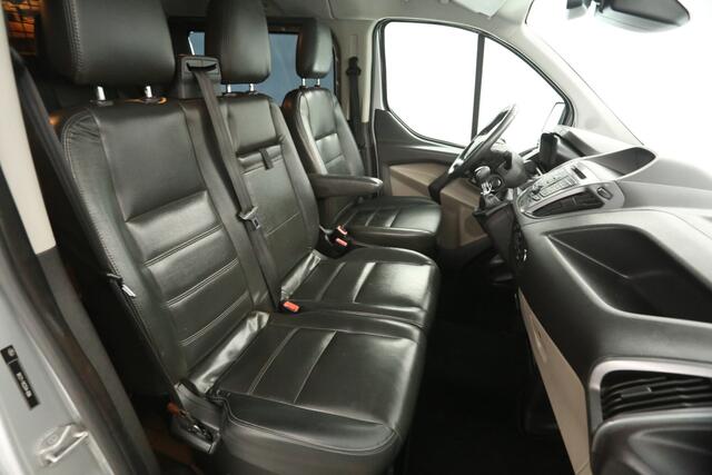 Ford TRANSIT CUSTOM 290 2.2 TDCI L2H1 Dubbele Cabine 6 Persoons Airco Cruise Camera PDC Imperiaal Trekhaak