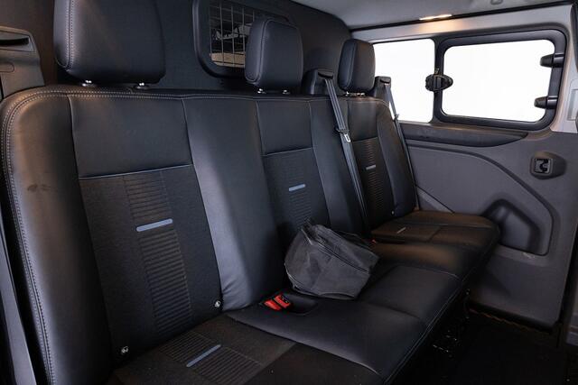 Ford TRANSIT CUSTOM 320 2.0 TDCI L2H1 Active Limited DC | Half LEDER | Dubbele SCHUIFDEUR | Trekhaak *EX.BTW* .