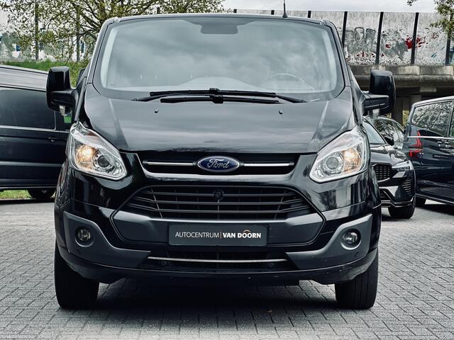 Ford TRANSIT CUSTOM 290 2.0 TDCI 170pk | Automaat | L2 | 2x Schuifdeur | Zwart | Airco | Cruise Contr. | PDC | Trekhaak