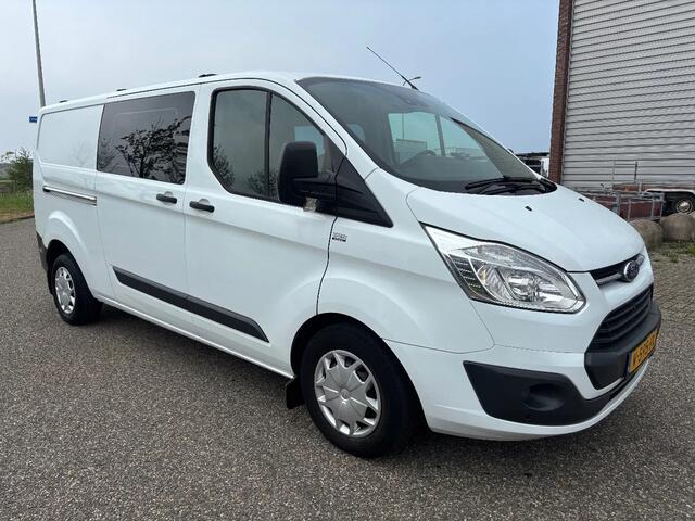 Ford TRANSIT CUSTOM 2.0TDCI L2H1 Dubbelcabine Airco Navi Cruisecontrol Trekhaak EURO 6