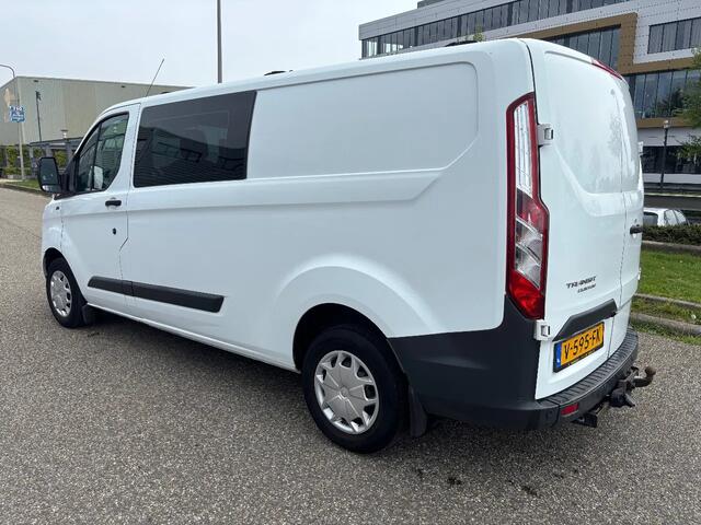 Ford TRANSIT CUSTOM 2.0TDCI L2H1 Dubbelcabine Airco Navi Cruisecontrol Trekhaak EURO 6