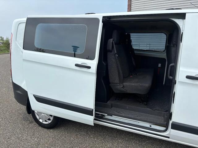 Ford TRANSIT CUSTOM 2.0TDCI L2H1 Dubbelcabine Airco Navi Cruisecontrol Trekhaak EURO 6