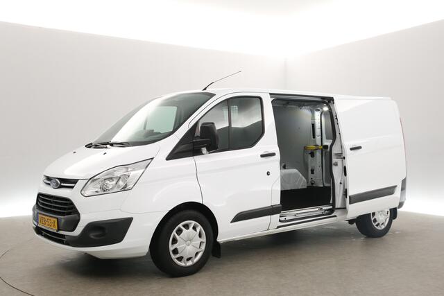 Ford TRANSIT CUSTOM 340 2.0 TDCI L2H1 Trend 170PK Automaat 2xSchuifdeur Airco Cruise 3 Persoons Parkeersensoren