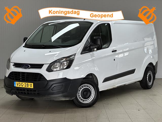Ford TRANSIT CUSTOM 290 2.0 TDCI L2H1 Ambiente/ 3-Zitplaatsen voor!/ Trekhaak/ Zij-Schuifdeur rechts/ Airco/ Elek. pakket/ Bluetooth/ Armsteun/ Multi. Stuur/ AUX & USB/ Dagrijverl.