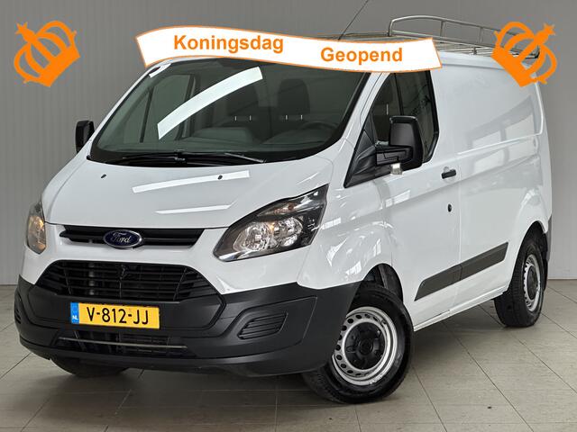 Ford TRANSIT CUSTOM 270 2.0 TDCI L1H1 Edition/ Imperiaal!/ 3- Zitplaatsen voor/ Zij-Schuifdeur rechts/ Airco/ Elek. pakket/ Bluetooth/ Armsteun/ Multi. Stuur.