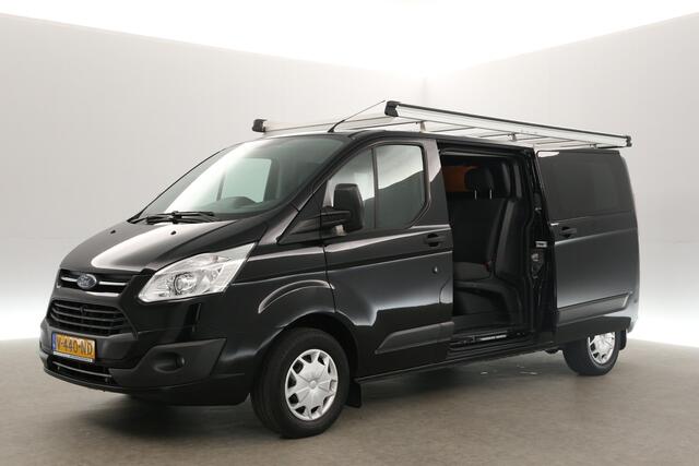 Ford TRANSIT CUSTOM 290 2.0 TDCI L2H1 | Dubbele Cabine | 6 Persoons | 2xSchuifdeur Airco Cruise Trekhaak Navigatie PDC Imperiaal