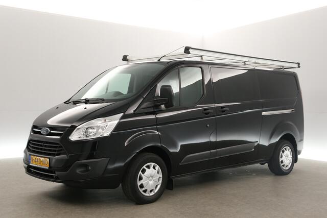 Ford TRANSIT CUSTOM 290 2.0 TDCI L2H1 | Dubbele Cabine | 6 Persoons | 2xSchuifdeur Airco Cruise Trekhaak Navigatie PDC Imperiaal