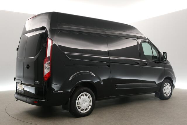 Ford TRANSIT CUSTOM 300 2.0 TDCI L2H2 Airco Camera Cruise 2xSchuifdeur LED 3 Persoons PDC Stoelverwarming Elektrpakket