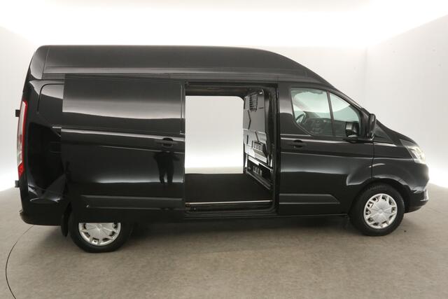Ford TRANSIT CUSTOM 300 2.0 TDCI L2H2 Airco Camera Cruise 2xSchuifdeur LED 3 Persoons PDC Stoelverwarming Elektrpakket