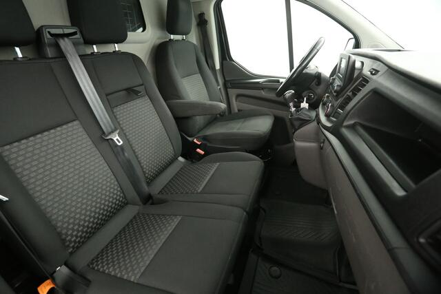 Ford TRANSIT CUSTOM 300 2.0 TDCI L2H2 Airco Camera Cruise 2xSchuifdeur LED 3 Persoons PDC Stoelverwarming Elektrpakket