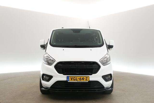 Ford TRANSIT CUSTOM 320 2.0 TDCI L2H1 Limited | Dubbele Cabine | 6 Persoons Airco Camera Carplay Cruise PDC 18''LMV Trekhaak