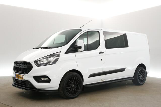 Ford TRANSIT CUSTOM 320 2.0 TDCI L2H1 Limited | Dubbele Cabine | 6 Persoons Airco Camera Carplay Cruise PDC 18''LMV Trekhaak