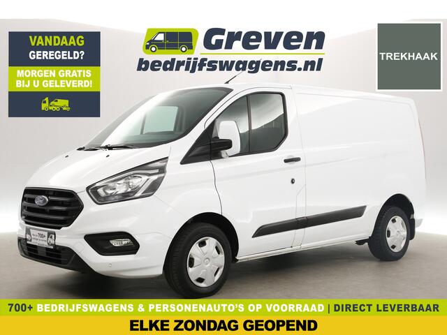 Ford TRANSIT CUSTOM 280 2.0 TDCI L1H1 Airco LED Cruise Trekhaak 3 Persoons PDC Stoelverwarming Elektrpakket