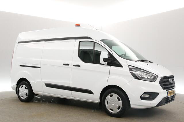 Ford TRANSIT CUSTOM 320 2.0 TDCI L2H2 2800KG Trekgew. Airco Cruise PDC Stoelverwarming LED Elektrpakket Trekhaak