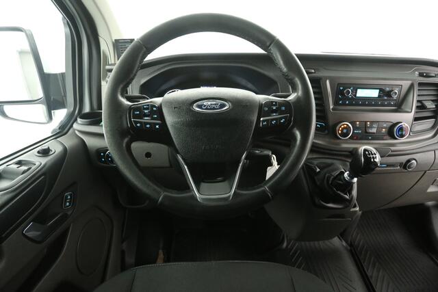 Ford TRANSIT CUSTOM 320 2.0 TDCI L2H2 2800KG Trekgew. Airco Cruise PDC Stoelverwarming LED Elektrpakket Trekhaak