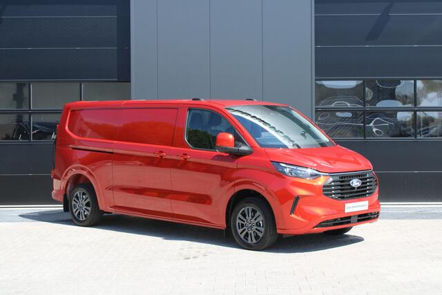 Ford TRANSIT CUSTOM 320 2.0 TDCI L2H1 Limited 170pk - 2x Schuifdeur - Adaptive Cruise - Verwarmd stuur - Blind spot - Navigatie - Camera - Draadloos laden - Rijklaar